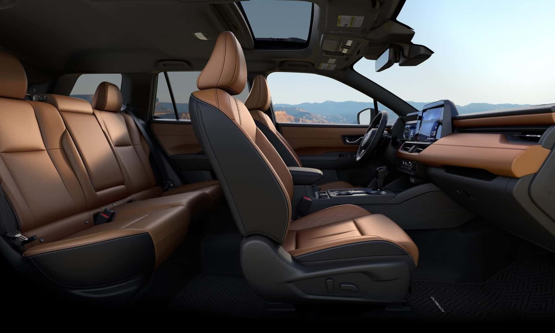 2026 Subaru Outback View of Interior Leather Seats