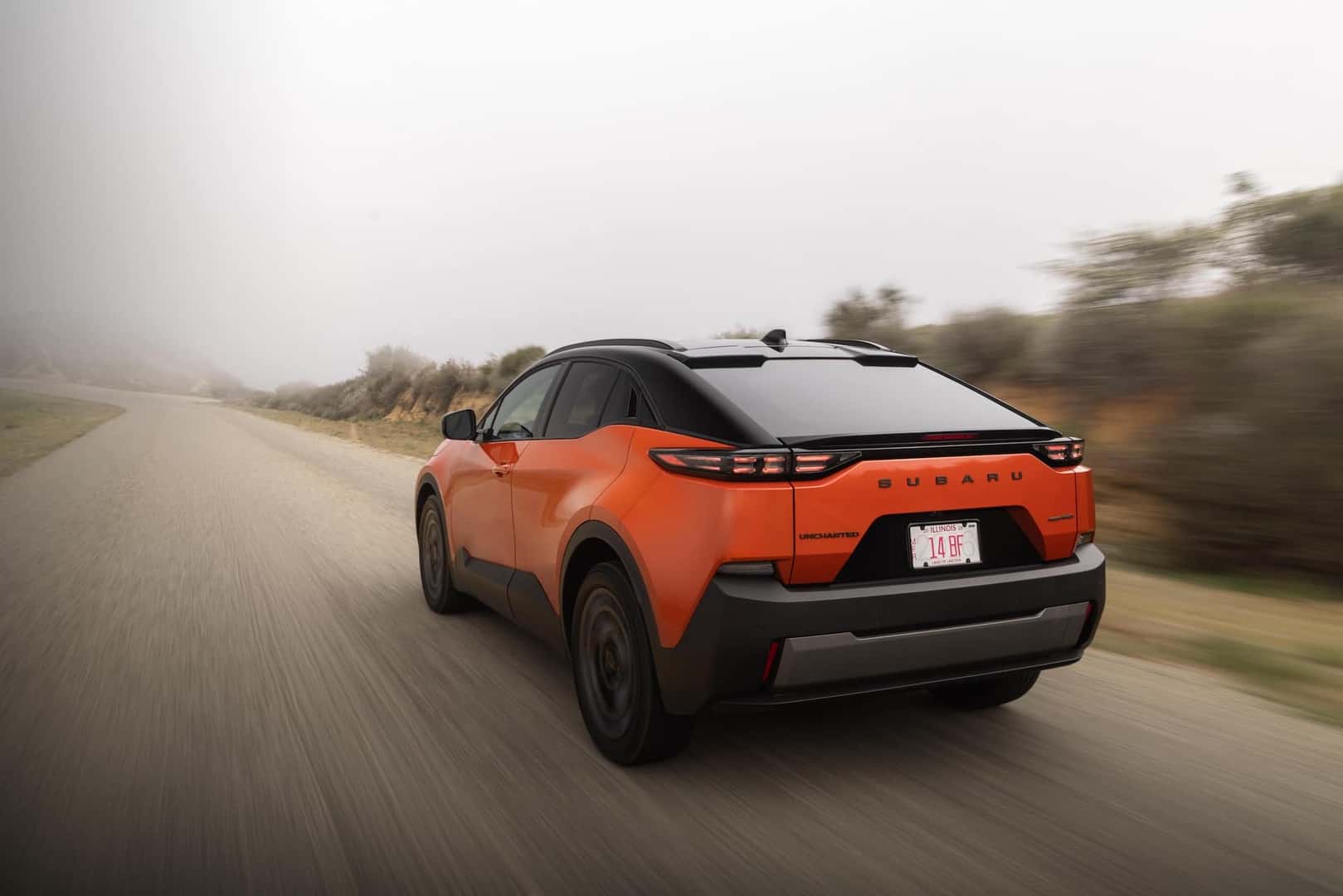 2026 Subaru Uncharted Rear View