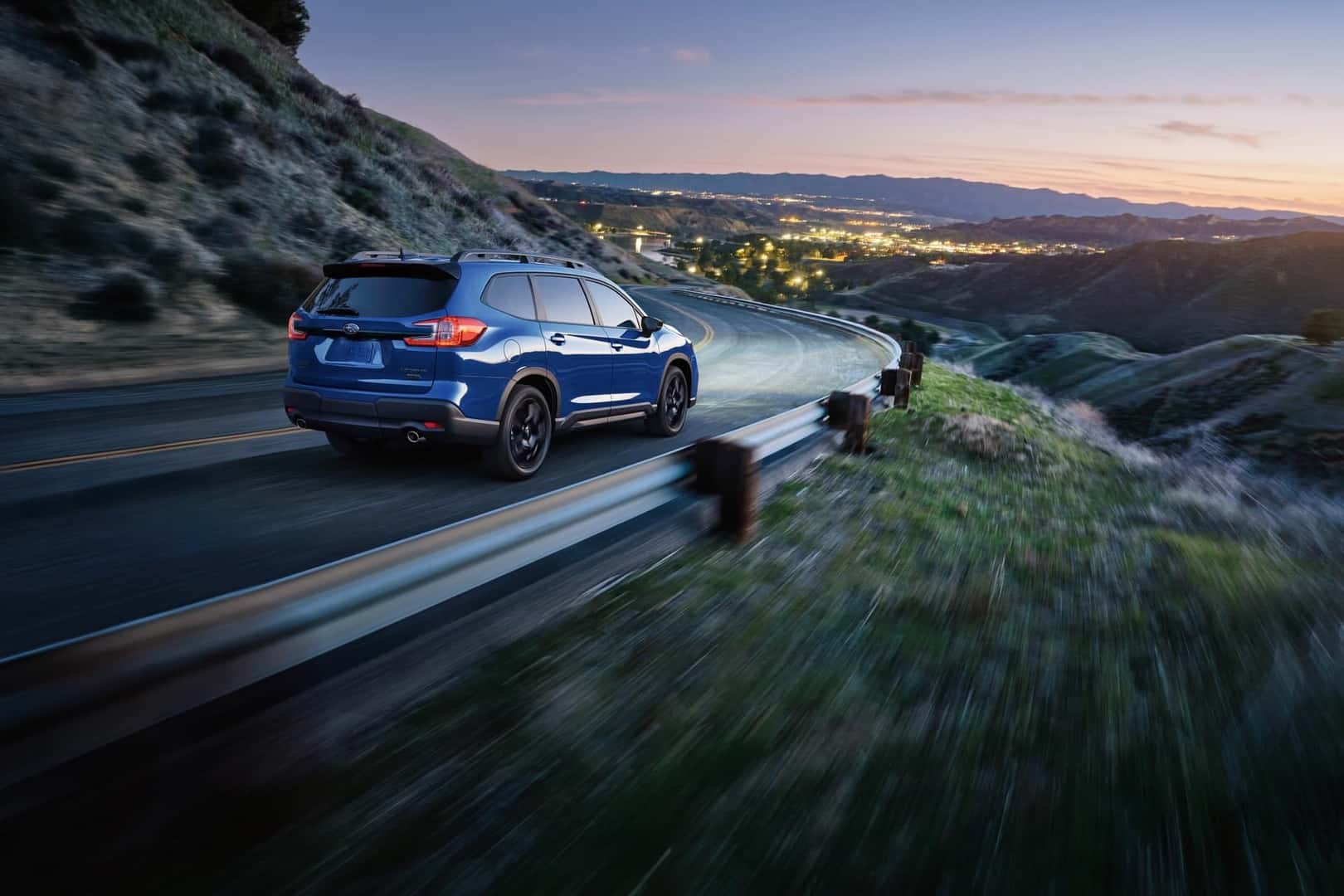 2027 Subaru Ascent Rear View Driving