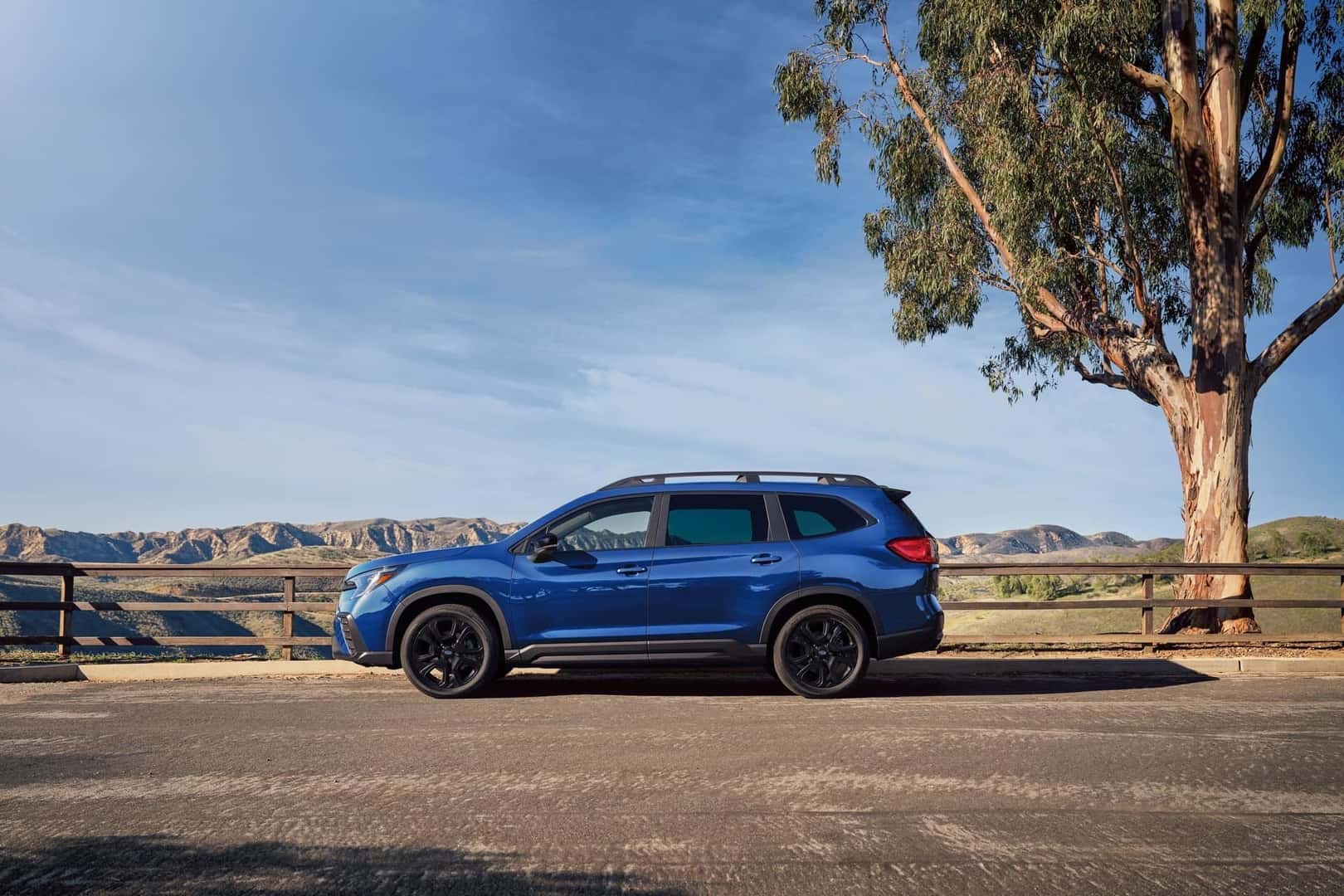 2027 Subaru Ascent Side View Parked