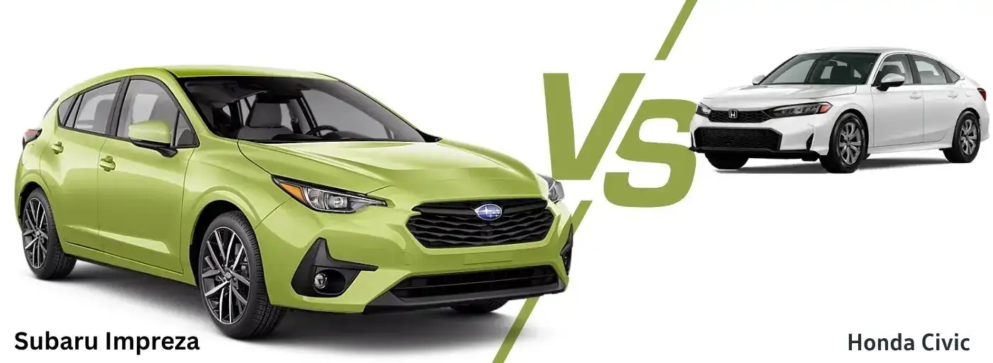 2026 Subaru Impreza vs Honda Civic