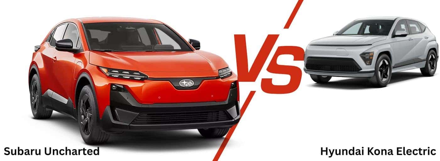2026 Subaru Uncharted vs Hyundai Kona Electric