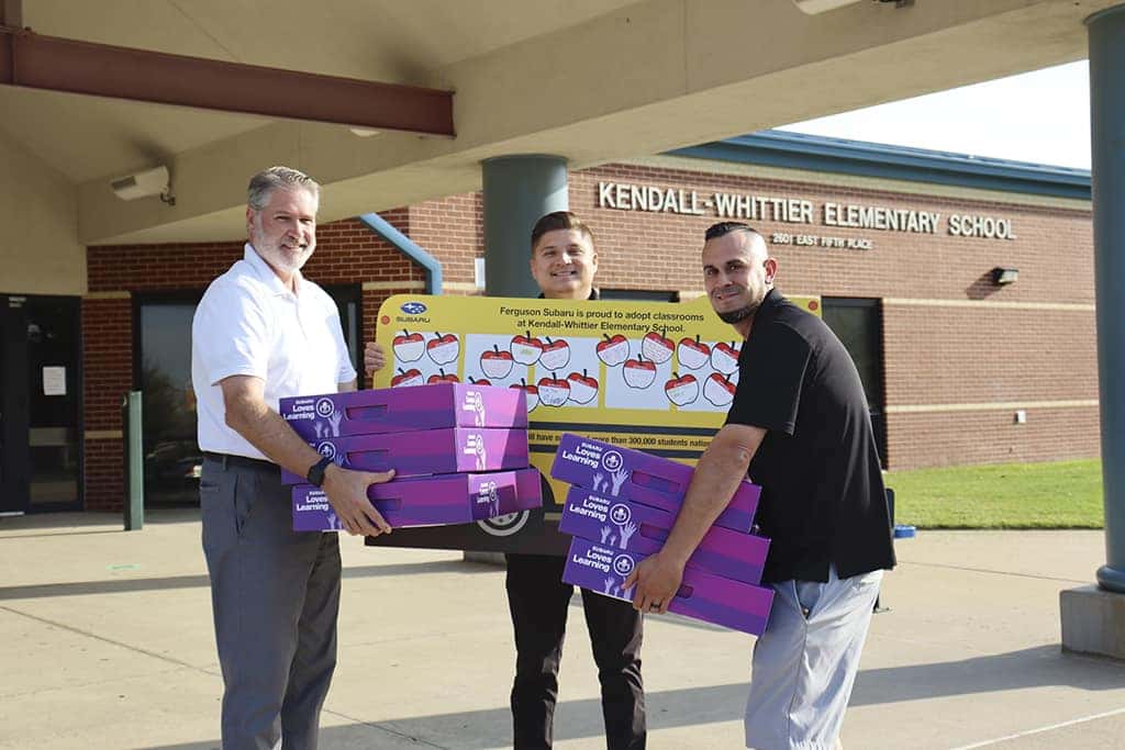 Subaru Loves Learning - Kendall-Whittier Elementary School