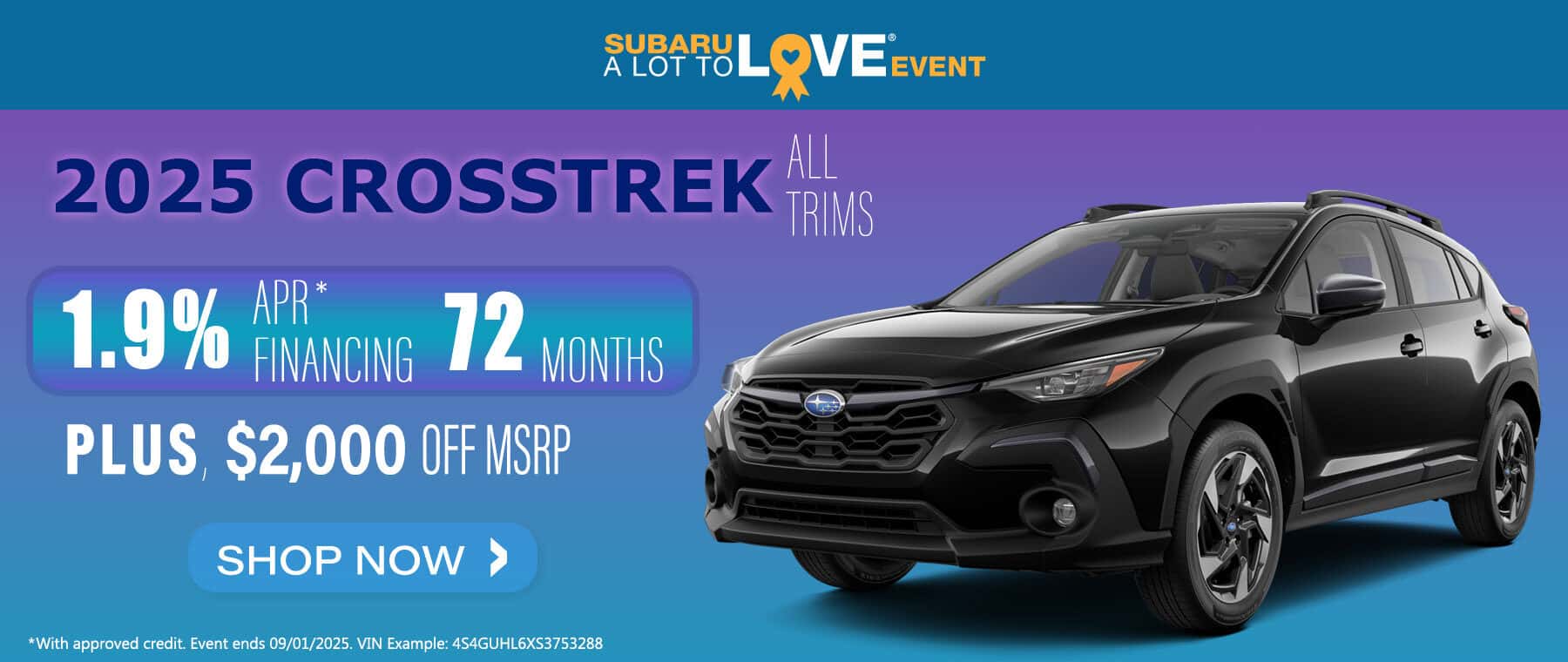 2025 Subaru Crosstrek