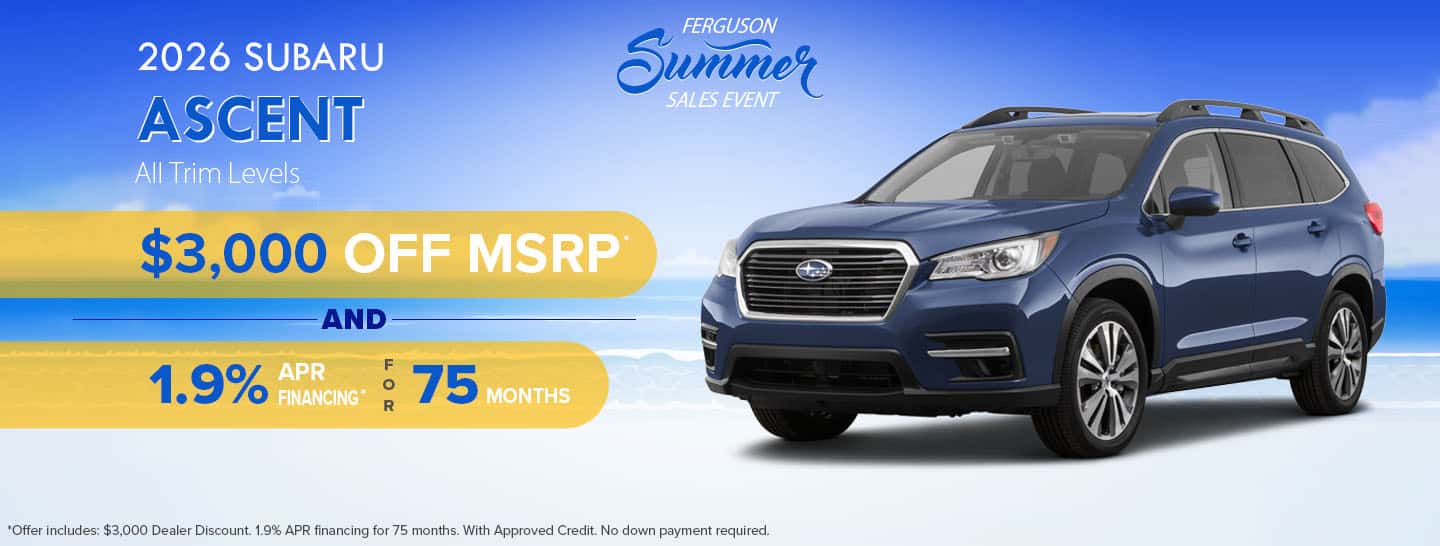 2026 Subaru Ascent
