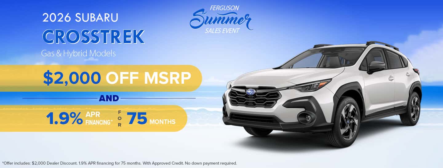 2026 Subaru Crosstrek