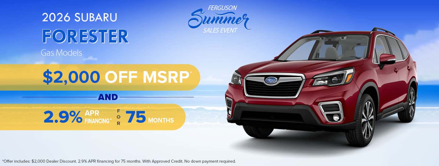 2026 Subaru Forester