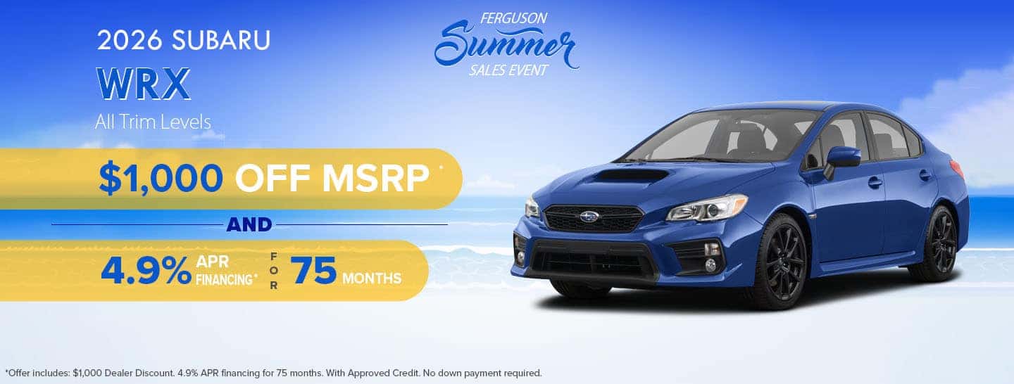 2026 Subaru WRX