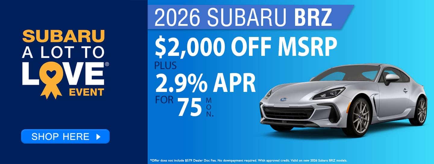2026 Subaru BRZ