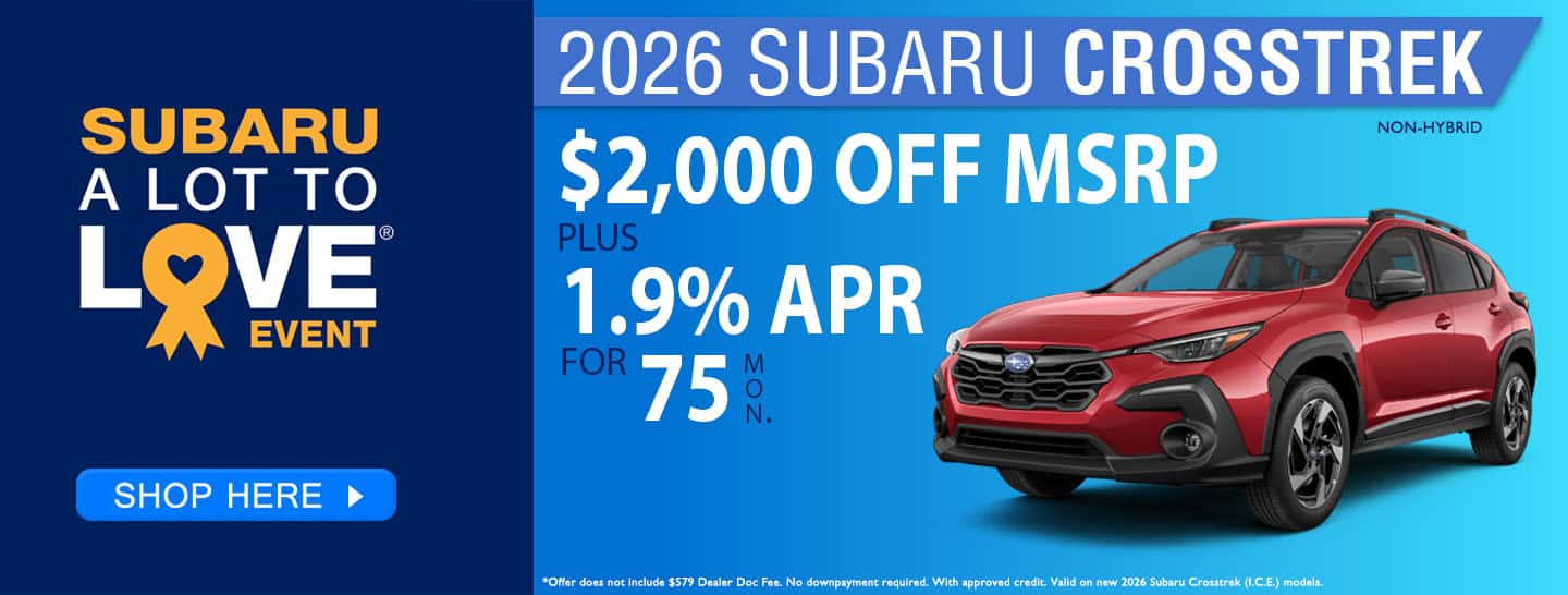2026 Subaru Crosstrek