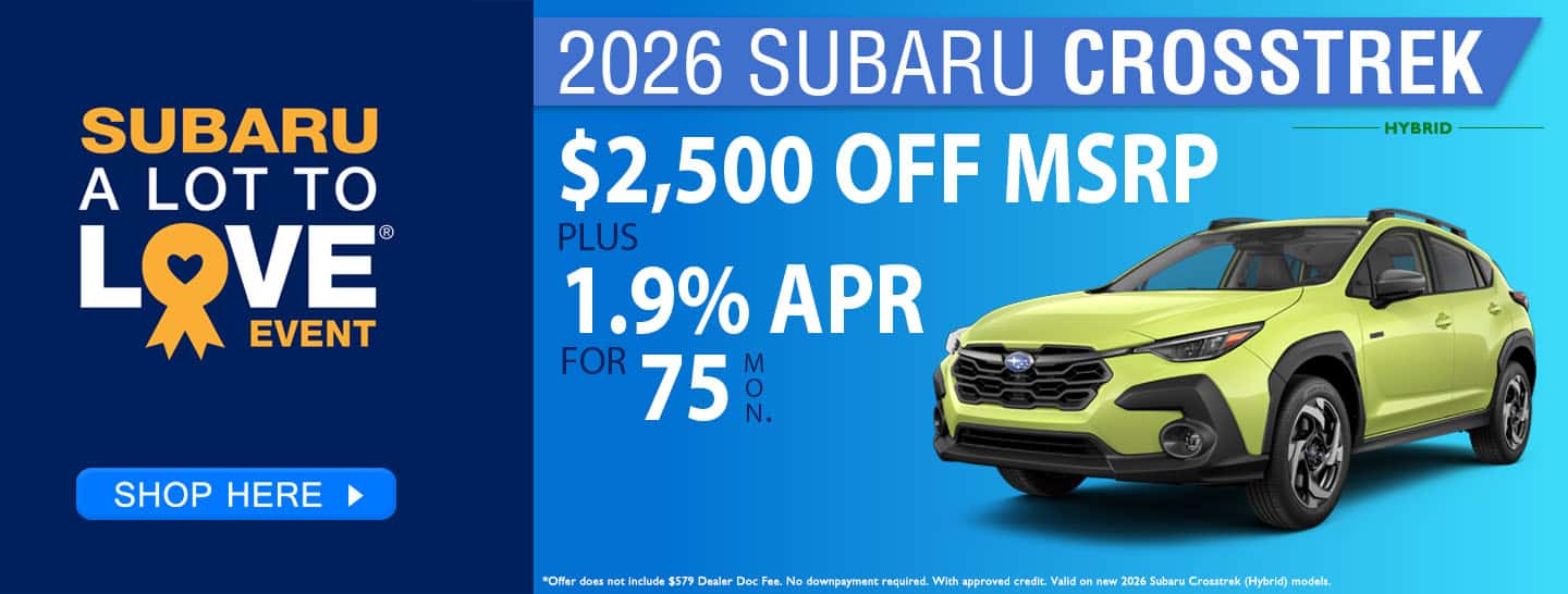 2026 Subaru Crosstrek Hybrid