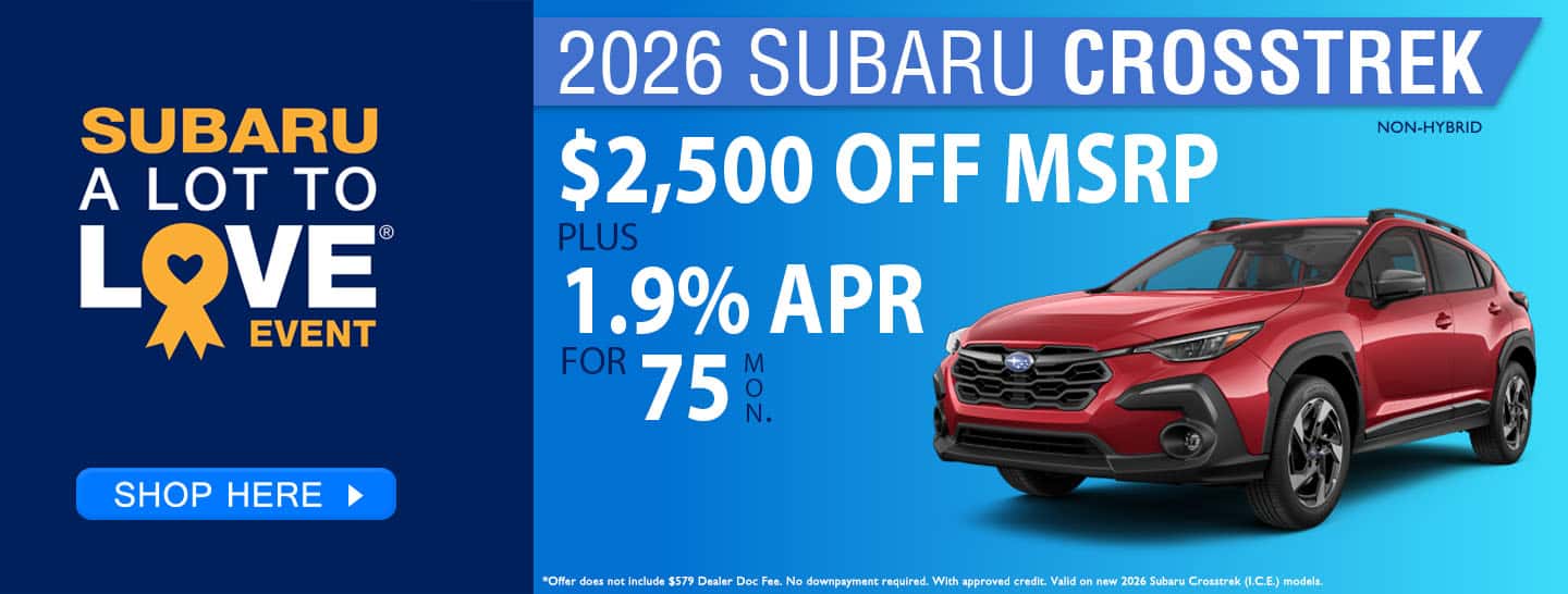 2026 Subaru Crosstrek