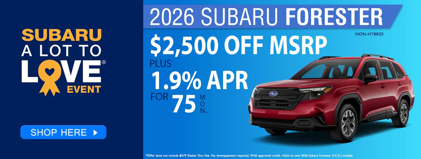 2026 Subaru Forester