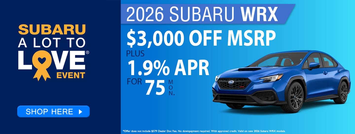 2026 Subaru WRX