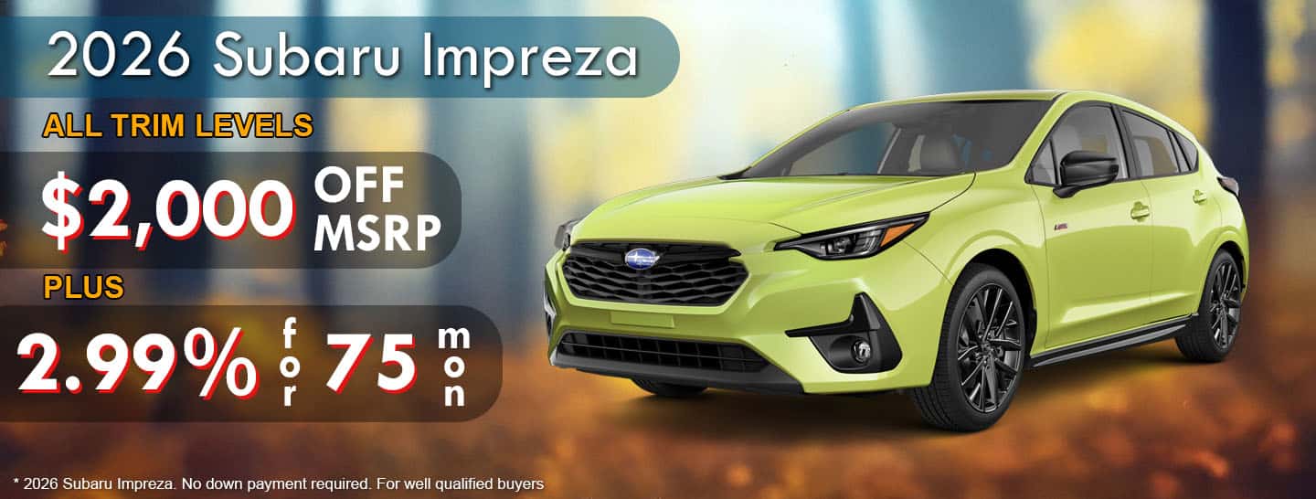 2026 Subaru Impreza