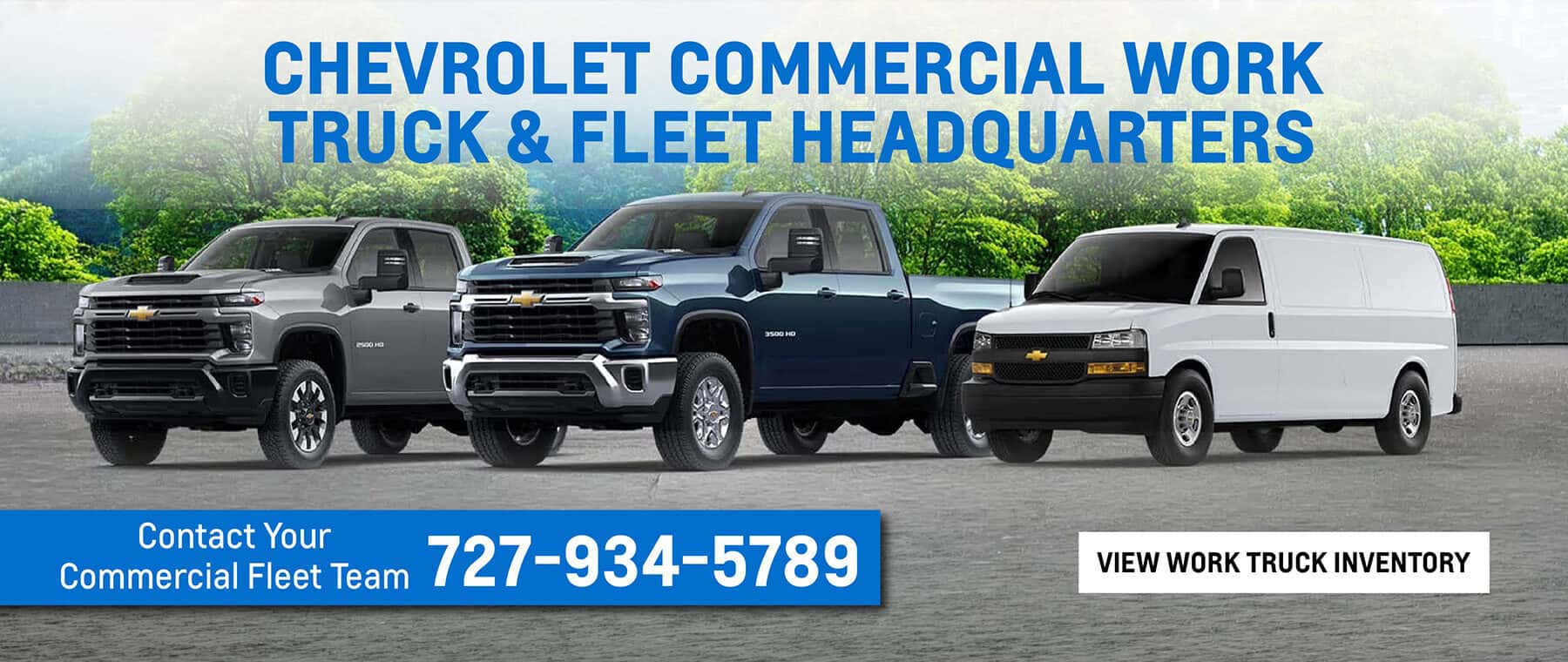 Chevrolet Work Truck Headquarters at Ferman of Tarpon Springs