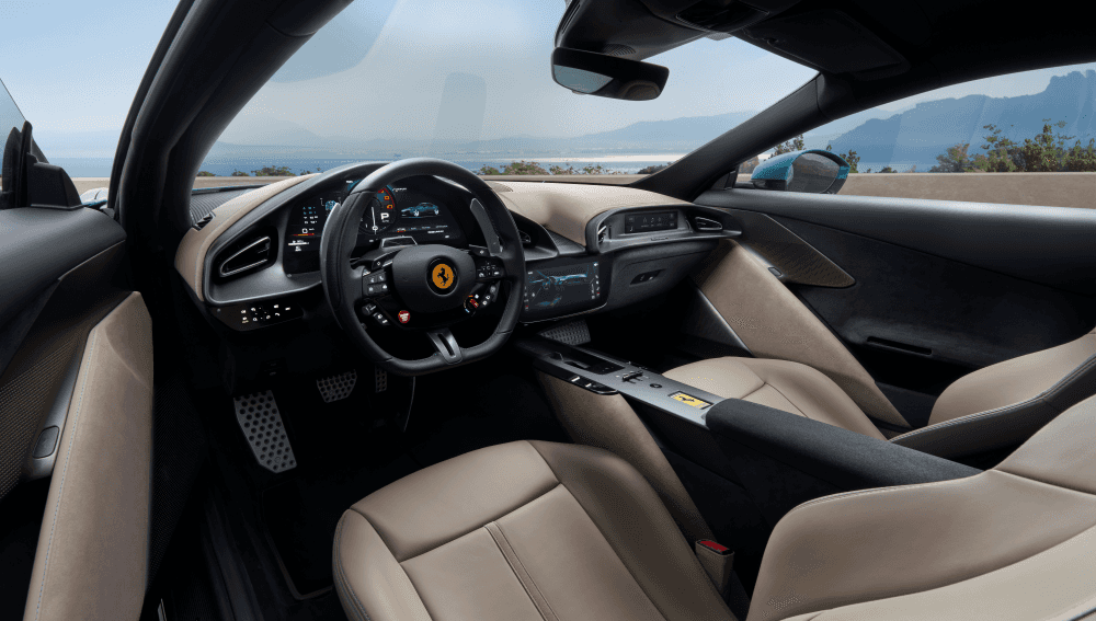Ferrari Amalfi coupe interior