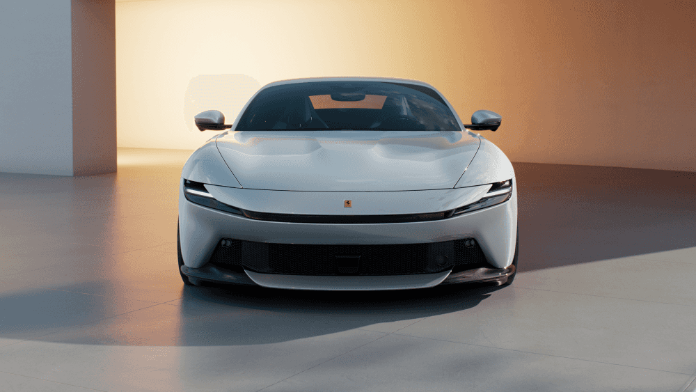 Ferrari Amalfi coupe front view