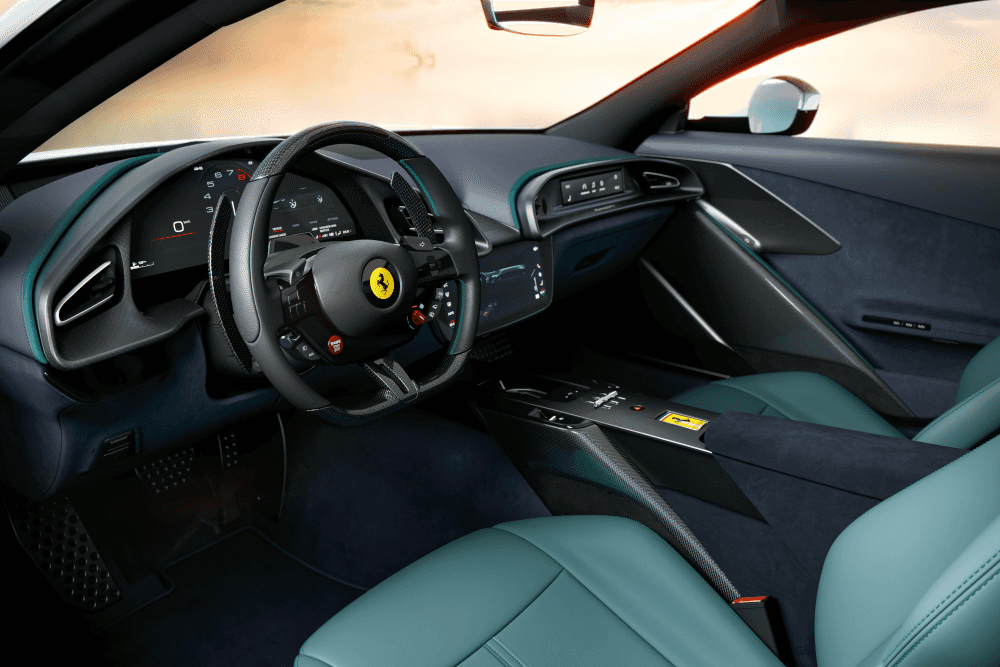Ferrari Amalfi coupe interior