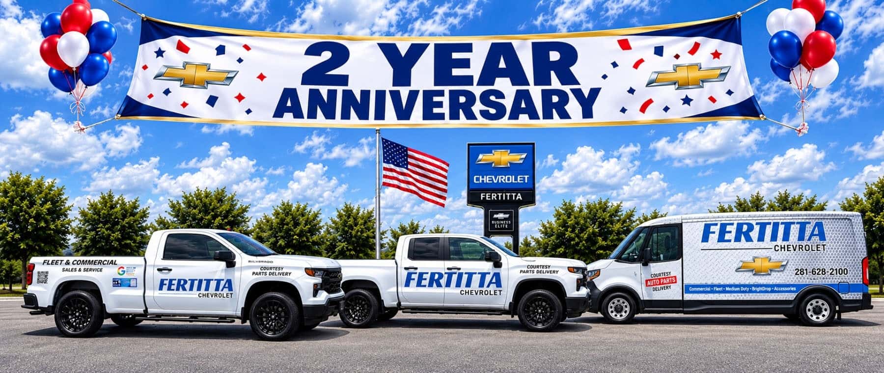 Fertitta Chevy 2 Year Anniversary