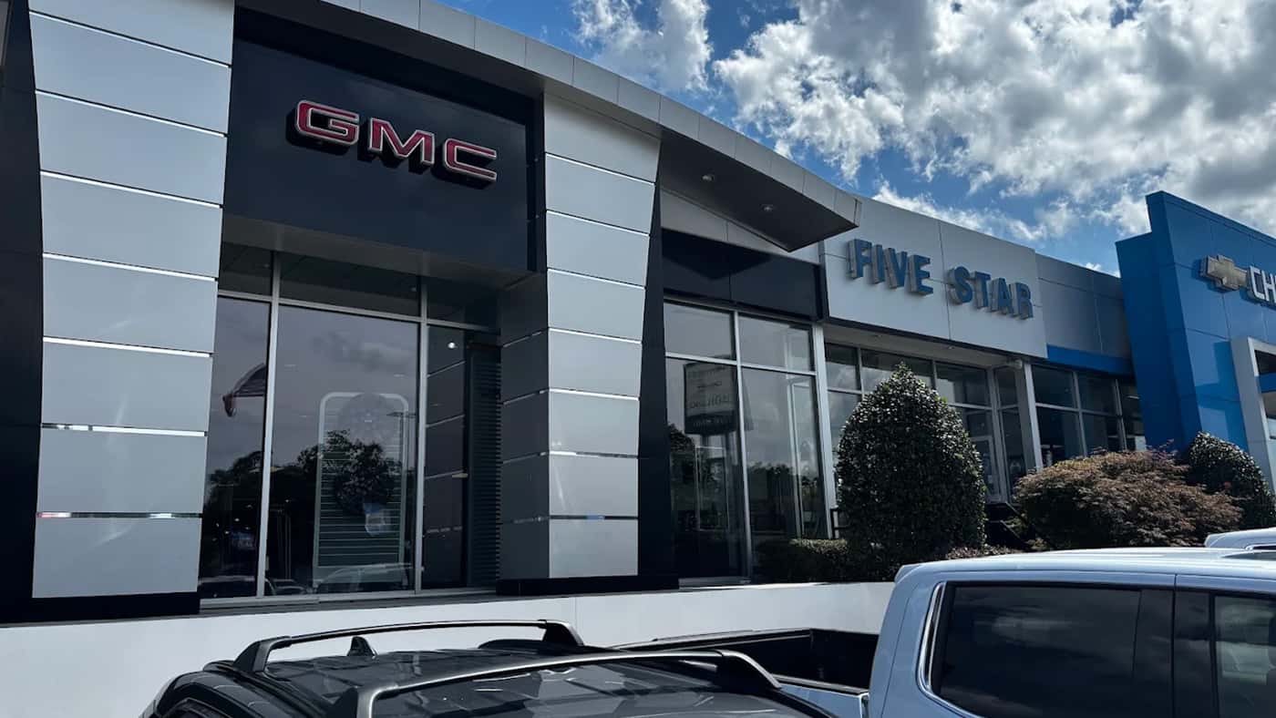 GMC Dealership Exterior