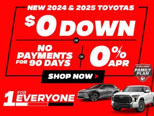 Current New Toyota Specials Offers | Fred Haas Toyota World