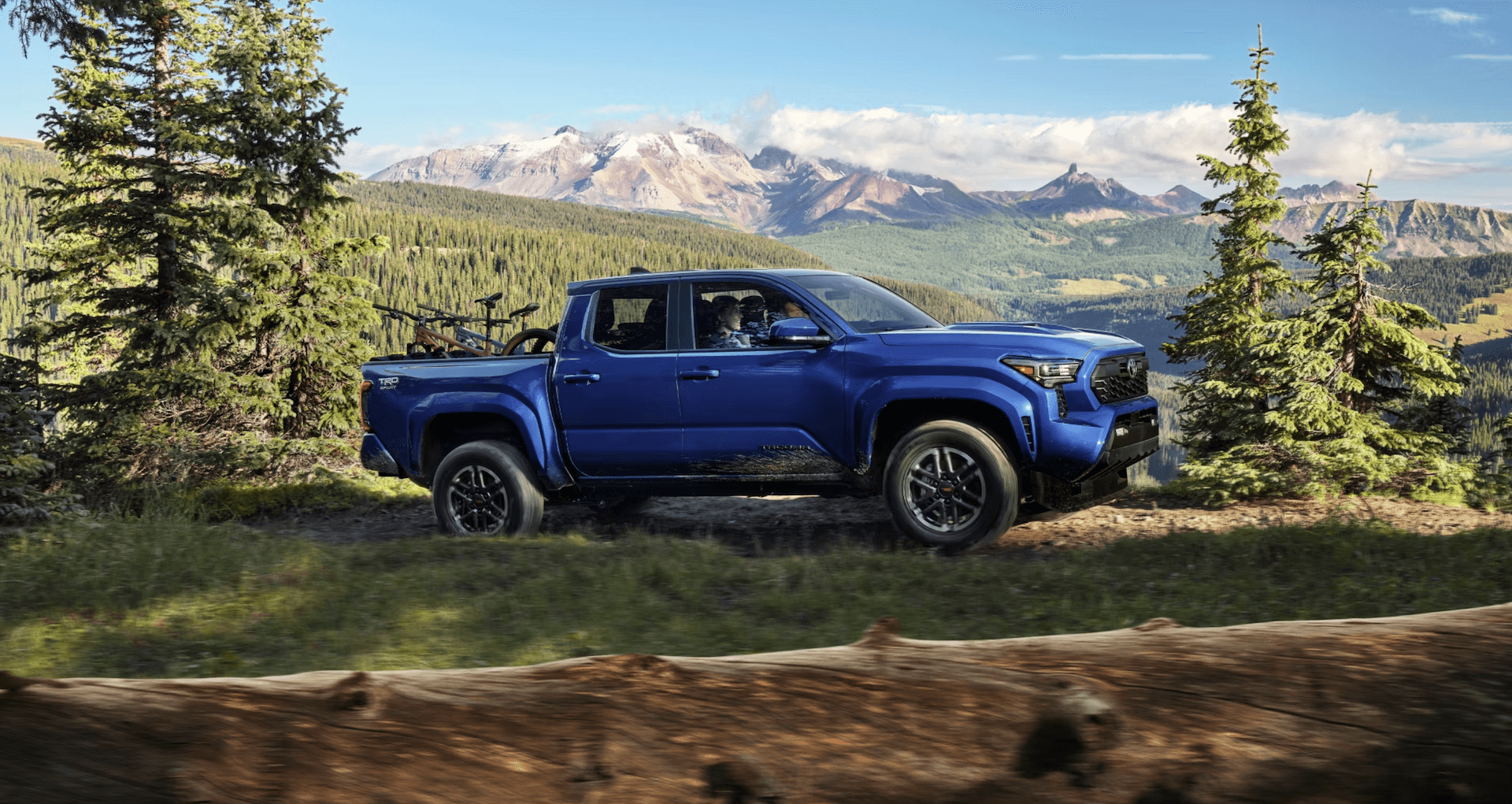 Inside Cabin of a 2025 Toyota Tacoma Trailhunter for sale near Houston, TX