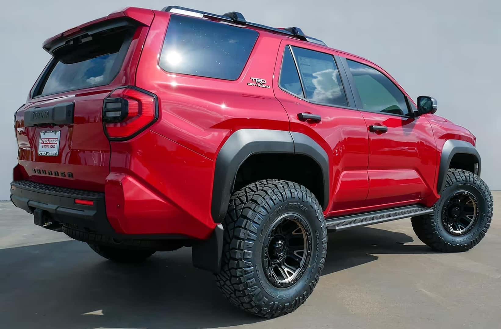 Back Red 4Runner