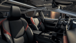 Interior of new 2026 Toyota Prius near Houston