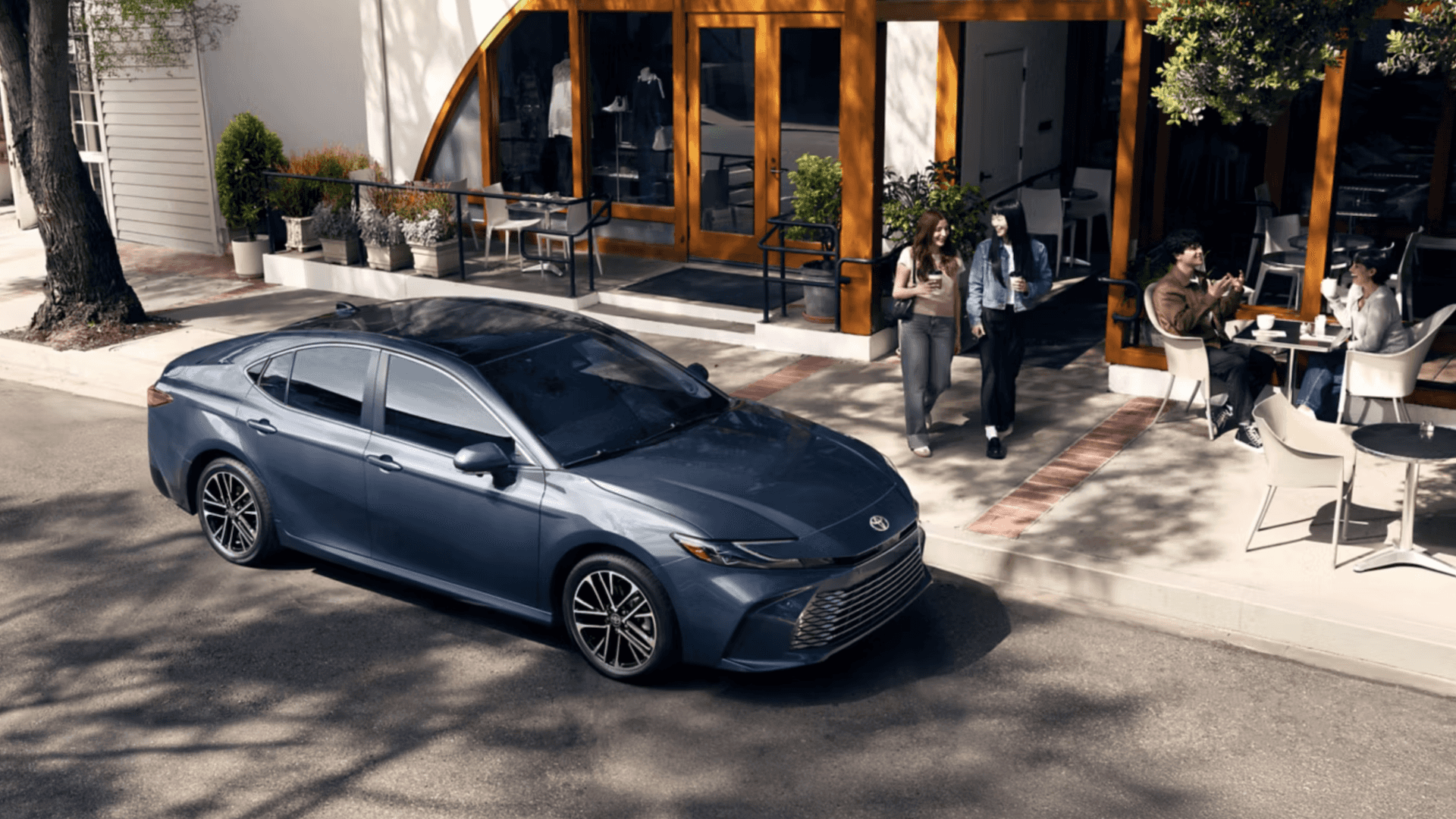 New blue 2026 Toyota Camry for sale near The Woodlands