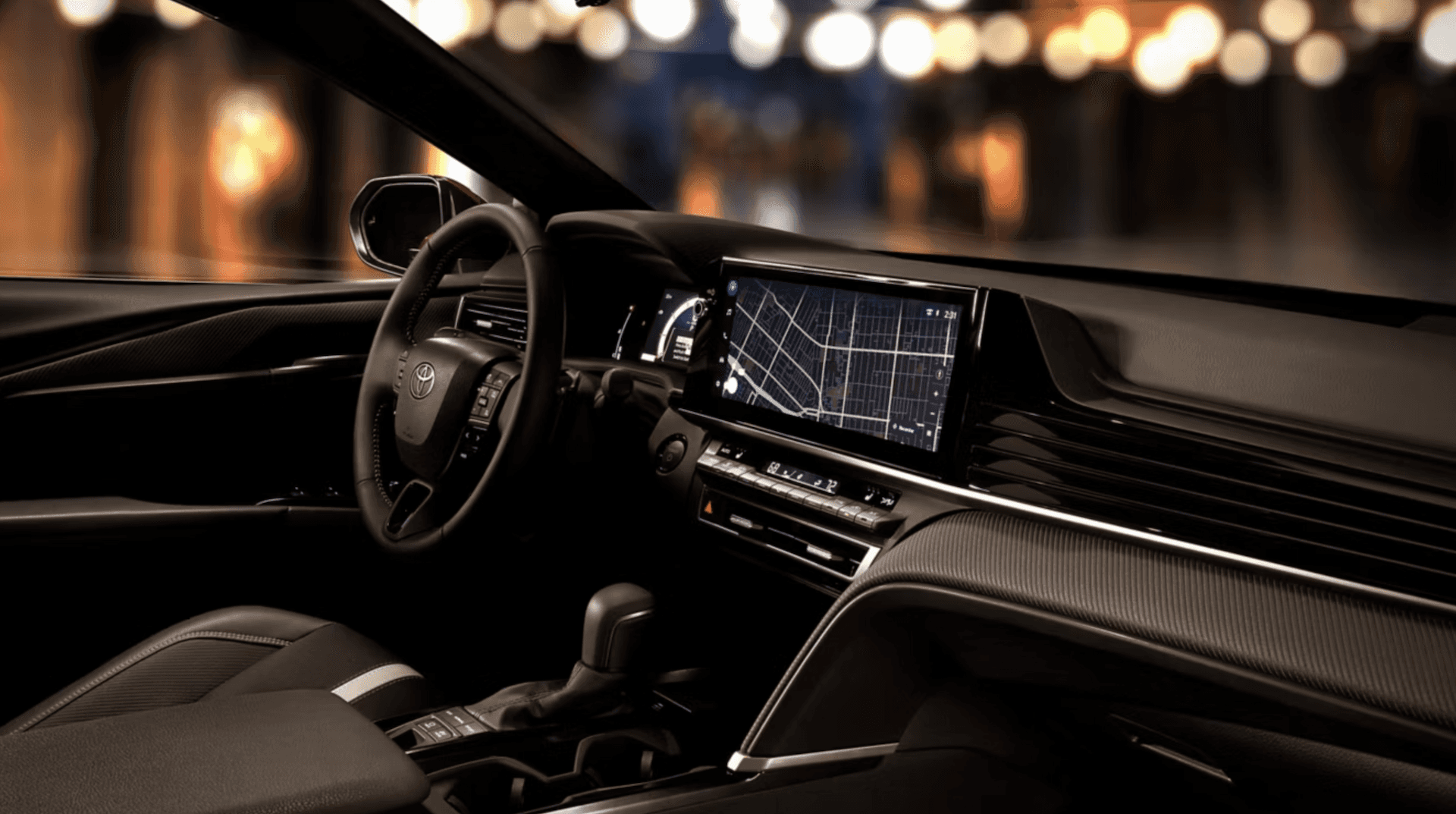 Dashboard of 2026 Toyota Camry near Houston