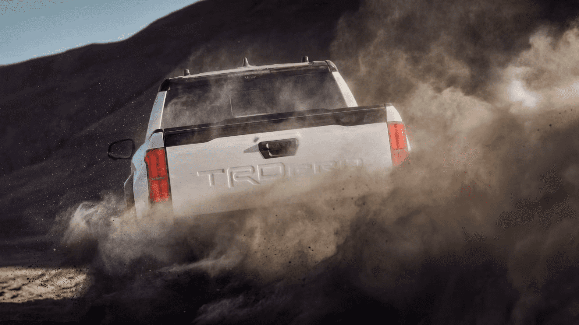 2026 Toyota Tacoma TRD Pro shown in Ice Cap with Black roof for sale near Houston, TX