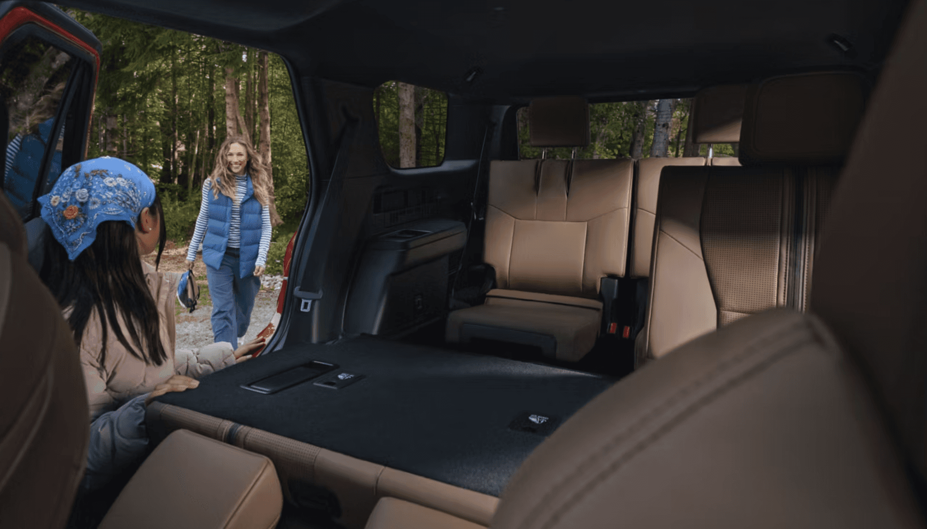 Interior of the Toyota 4Runner for sale near The Woodlands
