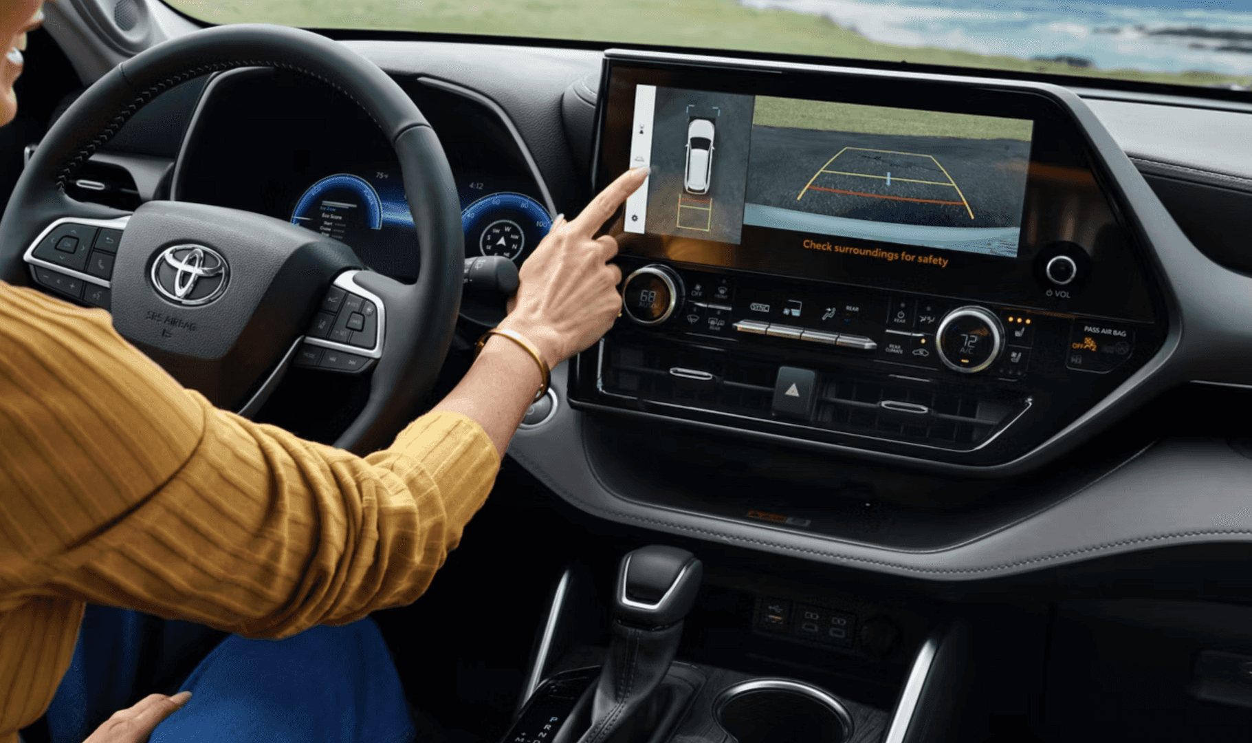 interior of 2026 Toyota Highlander For Sale near Houston
