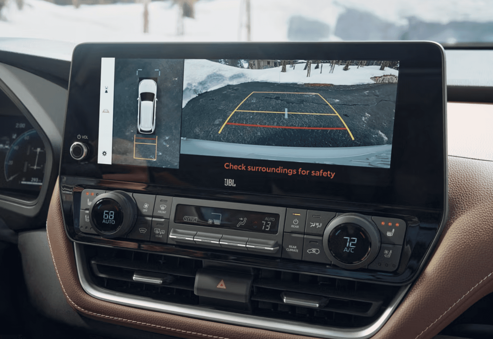 Safety features on the 2026 Toyota Grand Highlander for sale in Spring, TX