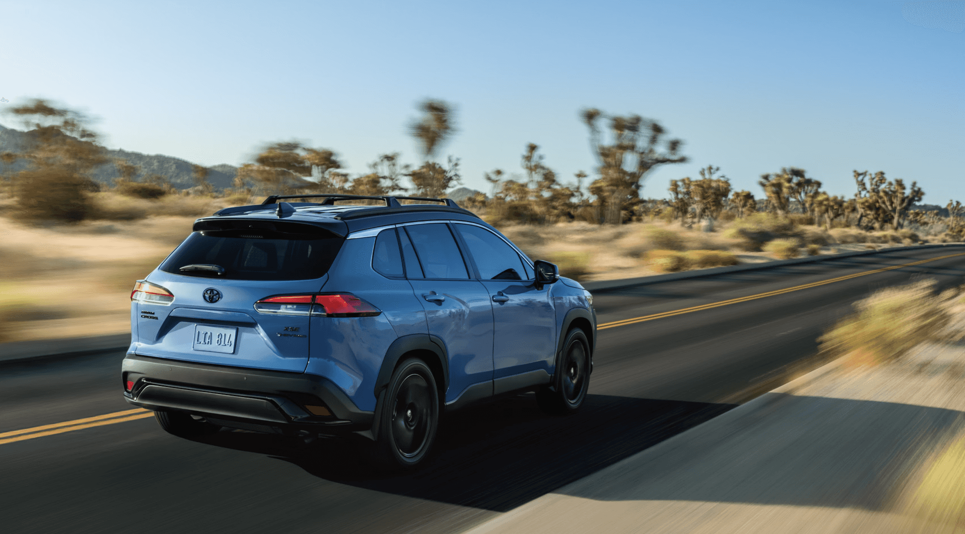 New blue 2026 Toyota Corolla Cross for sale near Houston