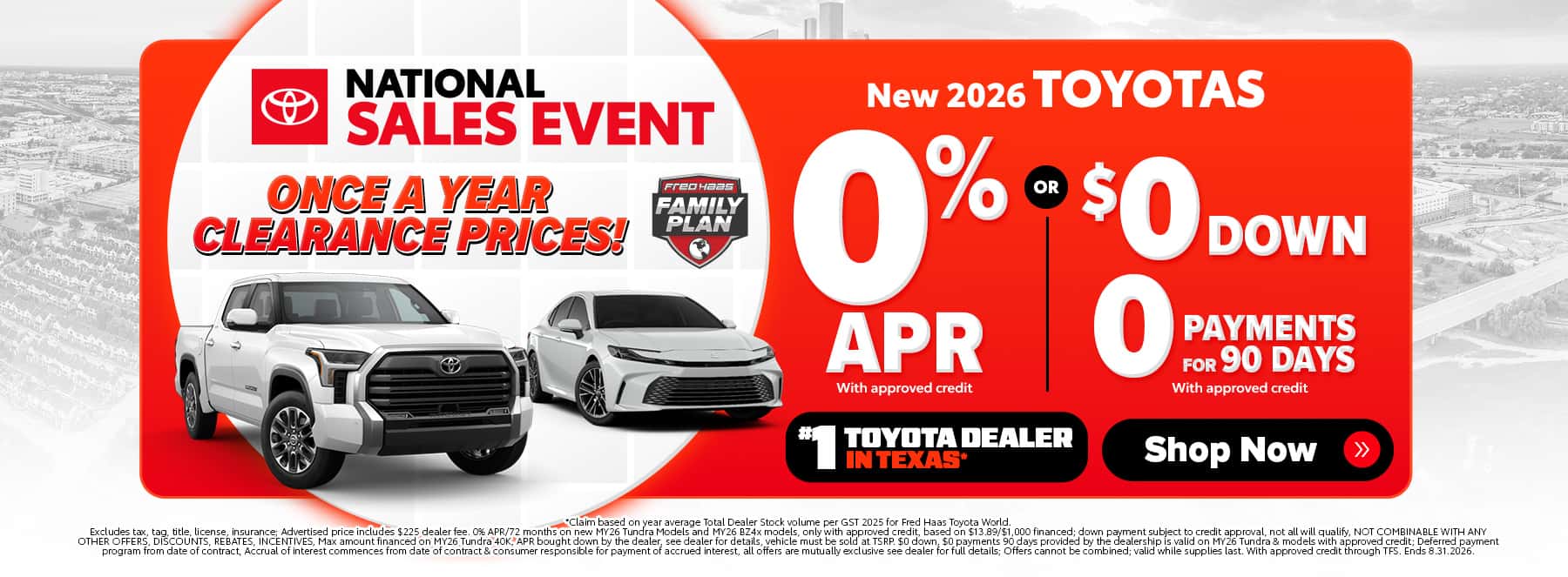 New Toyota Offers Near Me in Spring, TX