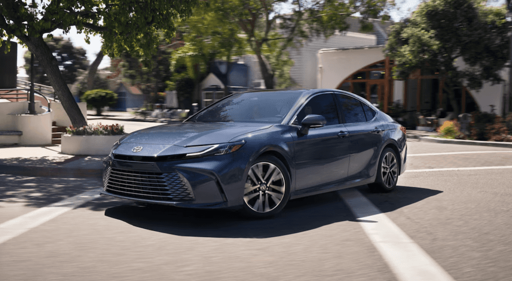 New blue 2026 Toyota Camry for sale in Spring, TX