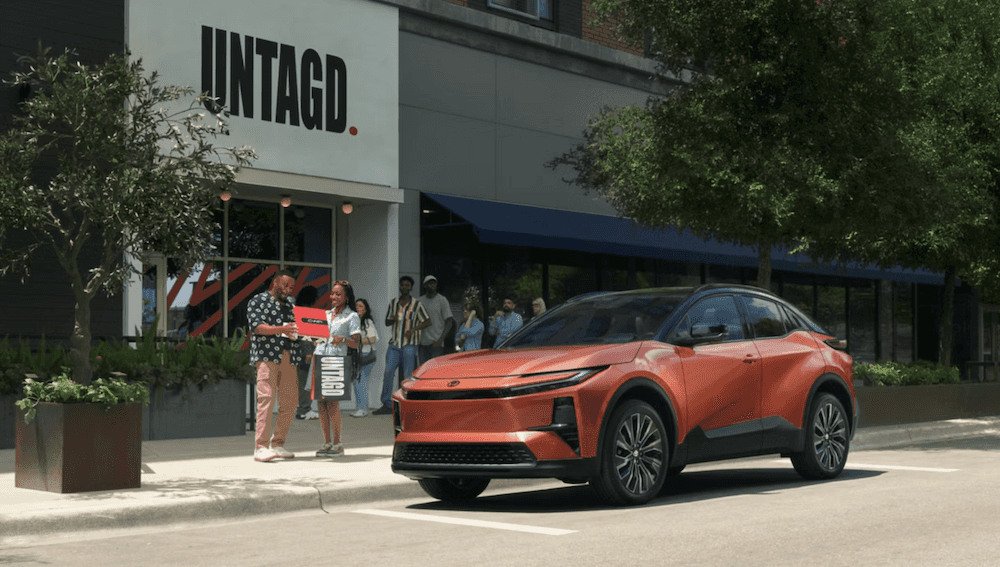 New orange 2026 Toyota C-HR in Spring, TX