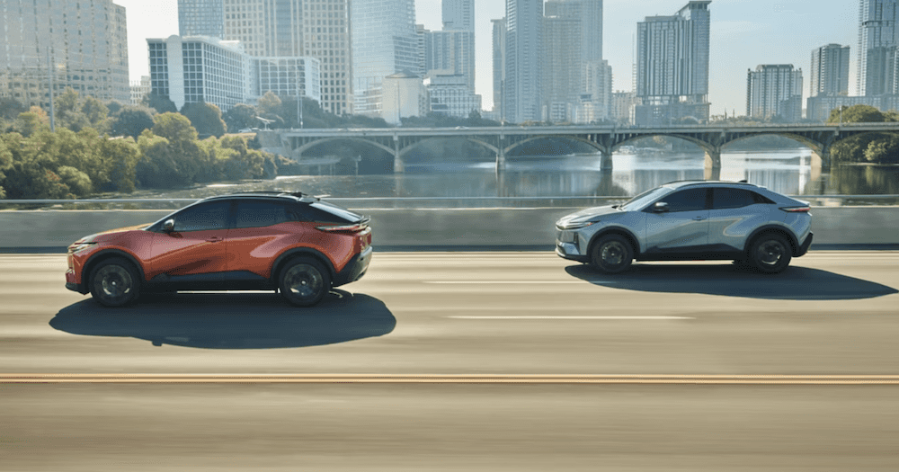 New orange 2026 Toyota C-HR in Spring, TX
