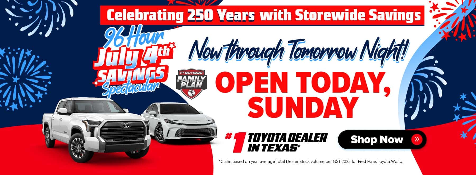 New Toyota Deals Near Me in Spring, TX