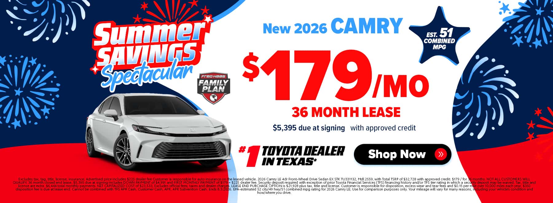 New Camry Deals Near Me in Spring, TX