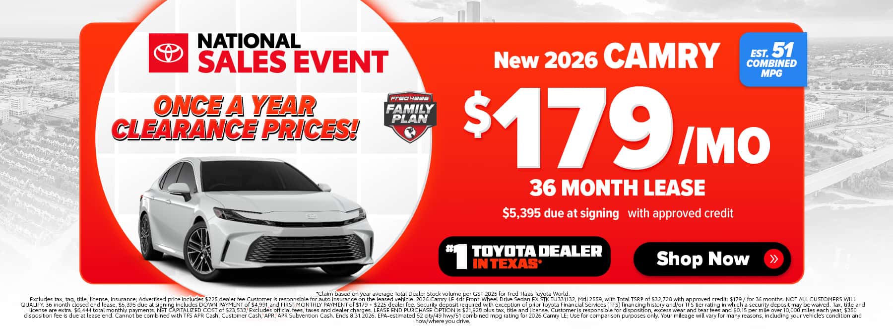 New Camry Deals Near Me in Spring, TX