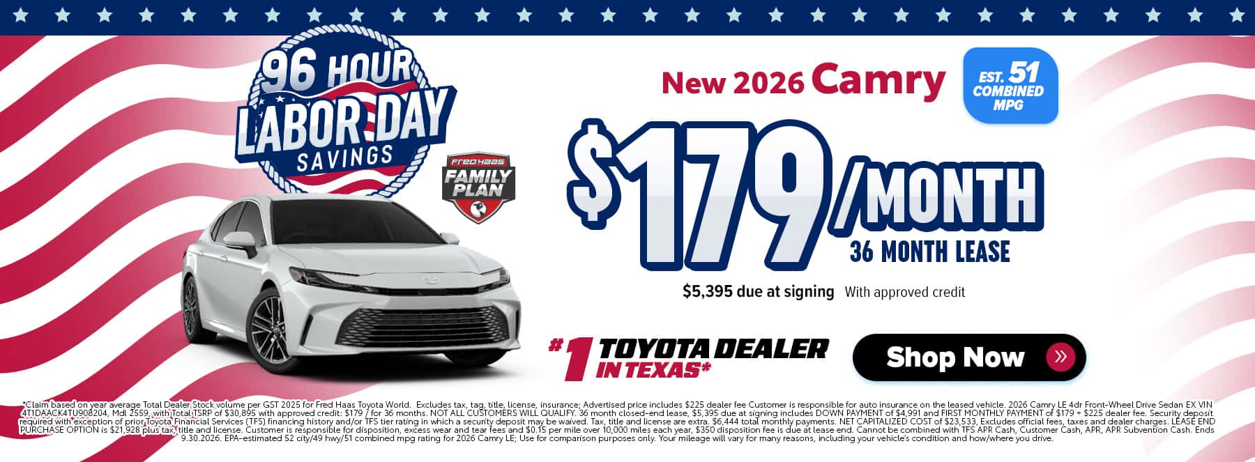 New Camry Deals Near Me in Spring, TX