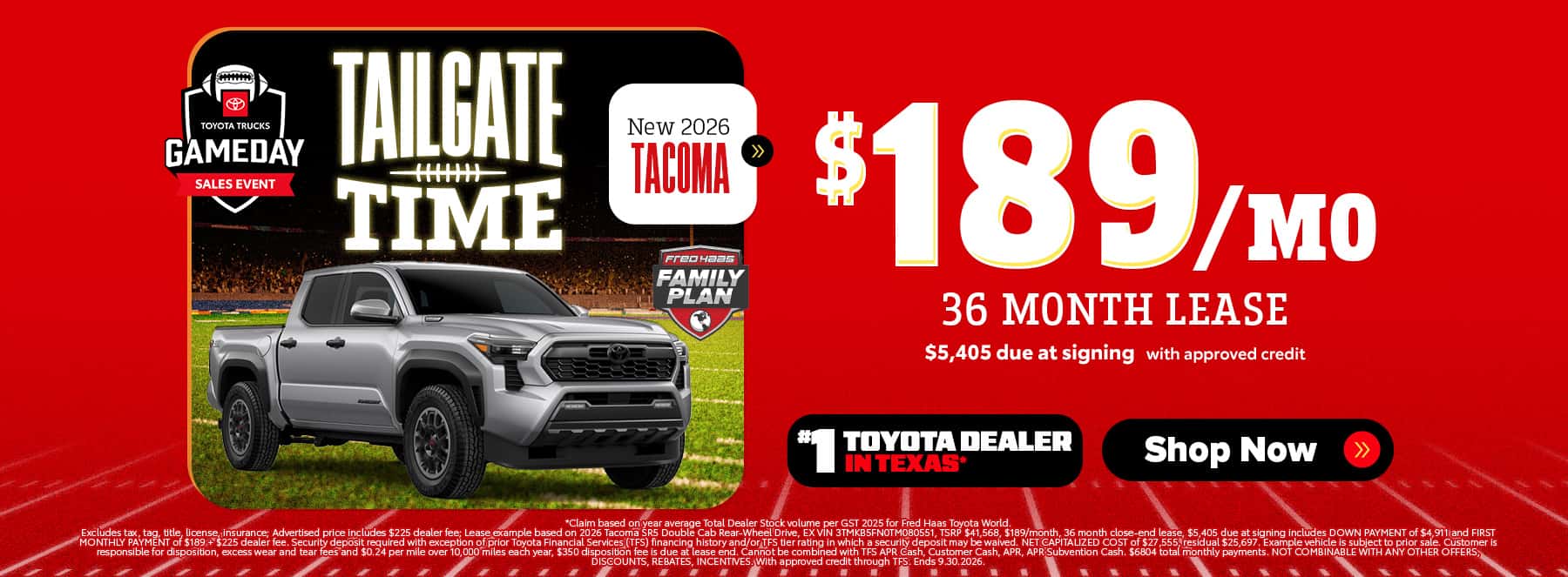 New Tacoma Deals Near Me in Spring, TX