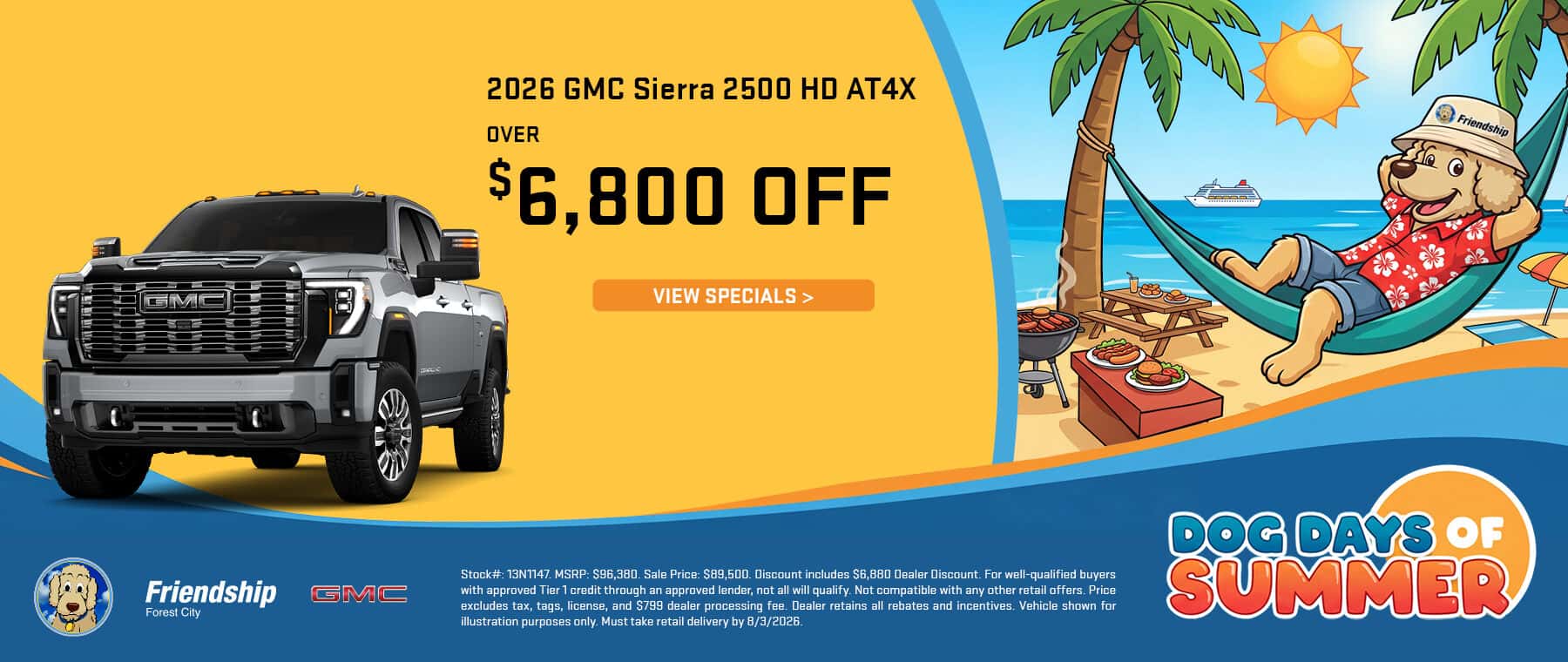 Over $6,800 off 2026 GMC Sierra 2500!