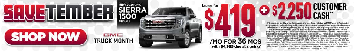 New 2026 GMC Sierra 1500 Denali 
