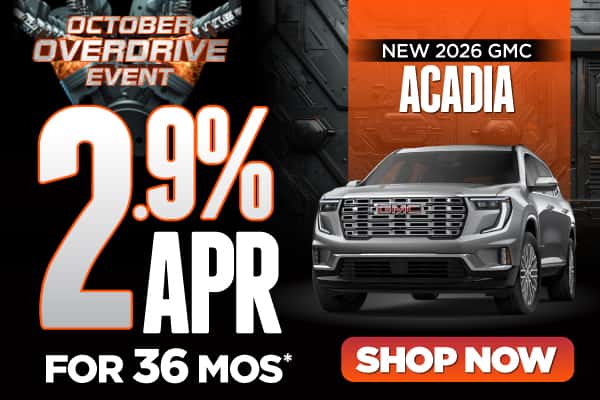New 2026 GMC Acadia 