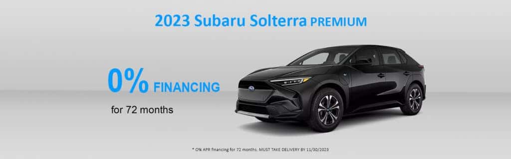 SPECIAL NEW 2023 Subaru Solterra PREMIUM
