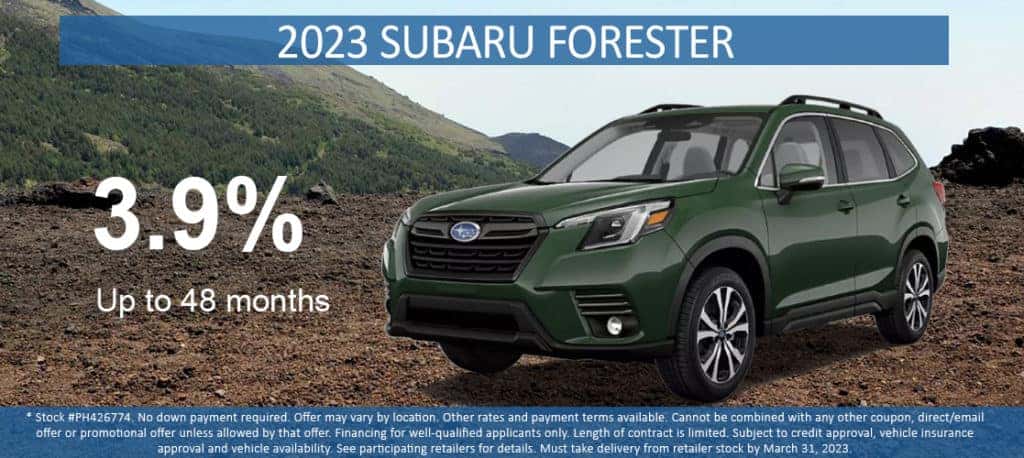 SPECIAL NEW 2023 Subaru Forester